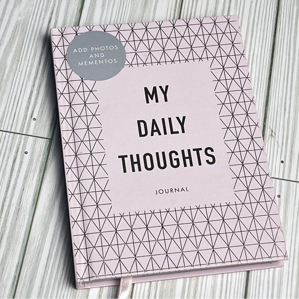 My Daily Thoughts Moments and Mementos Activity  Writing Journal